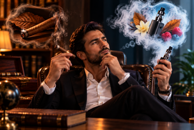 Is it possible to have a cigar-like experience from vape?